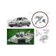 Комплект щипки за захващане на фар Toyota Corolla E120/E130