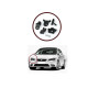 Комплект щипки за захващане на фар Seat Leon 5F MK3 Комплект щипки за захващане на фар Seat Leon 5F MK3
