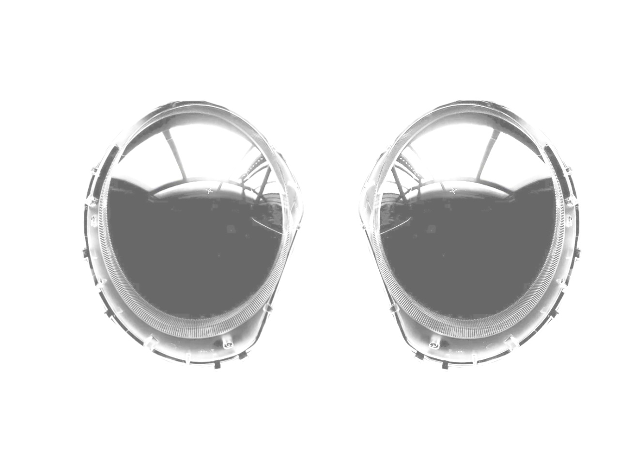 Стъкла за фарове на Mini Cooper R56 R57 MK2 - Halogen