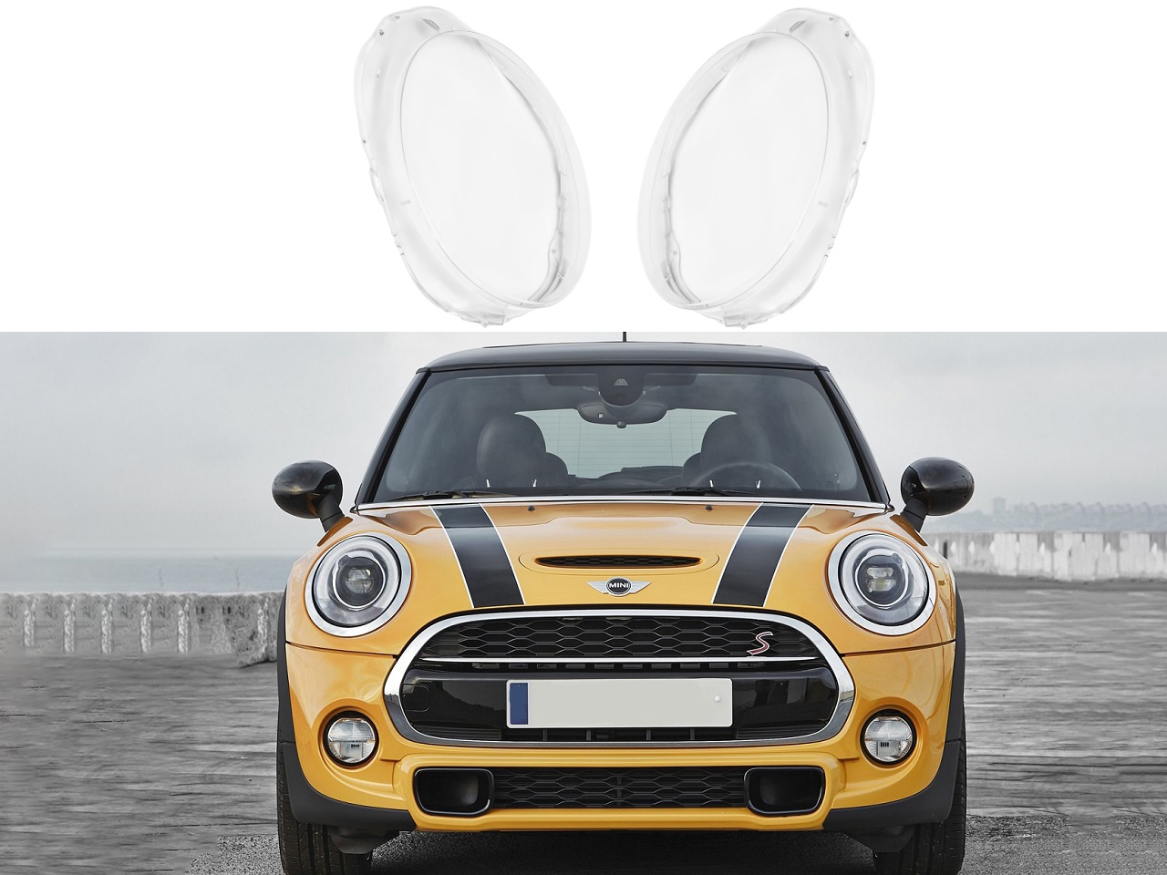 Стъкла за фарове на Mini Clubman F54 MK2
