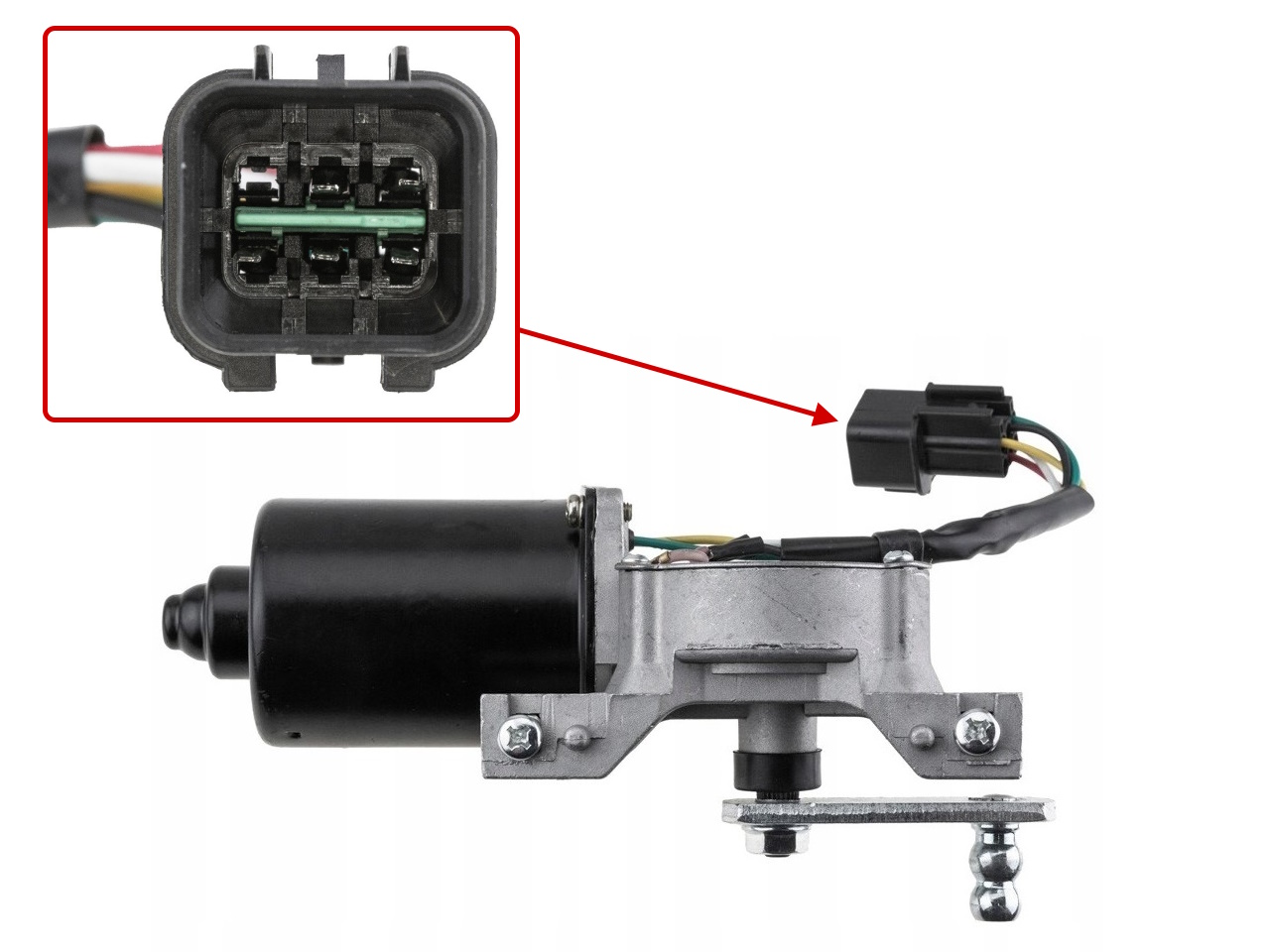 Електромотор за чистачки за Hyundai i20 MK1