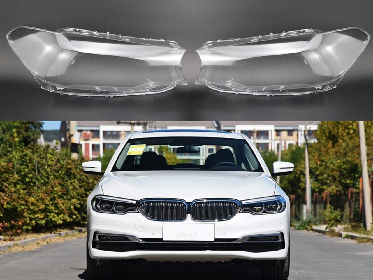 Стъкла за фарове на BMW 5 G30