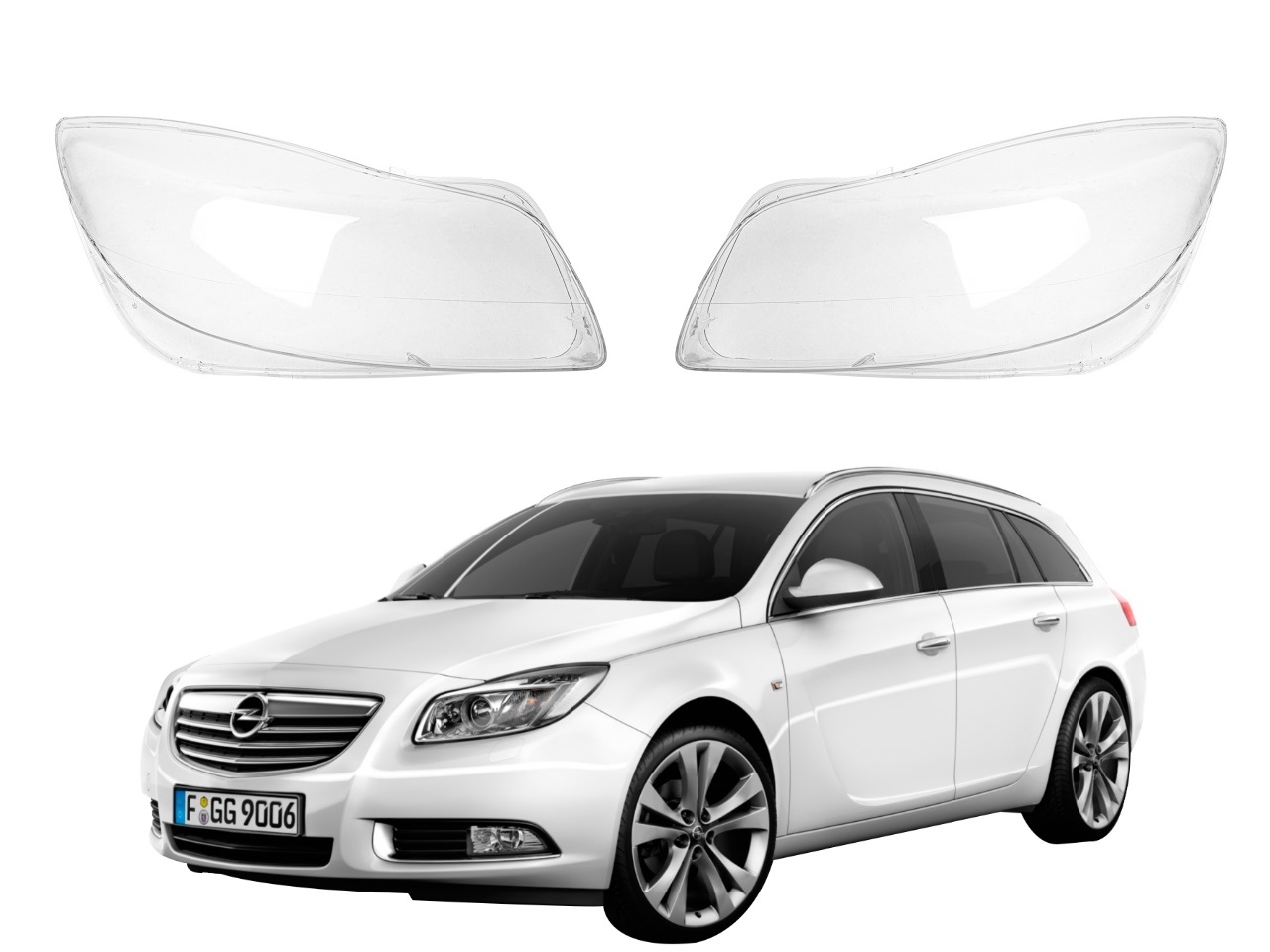 Стъкла за фарове на Opel Insignia