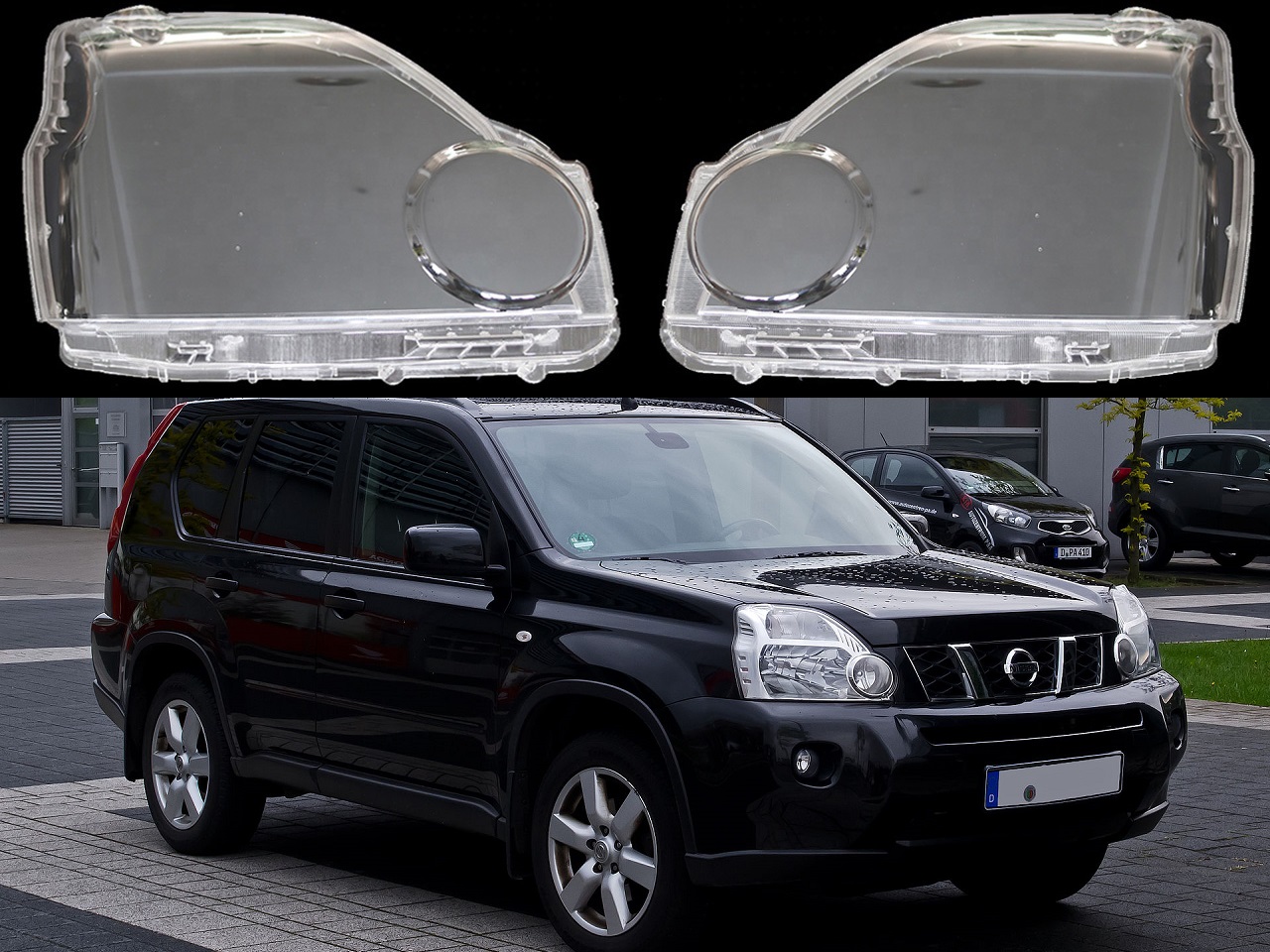Стъкла за фарове на Nissan X-Trail T31