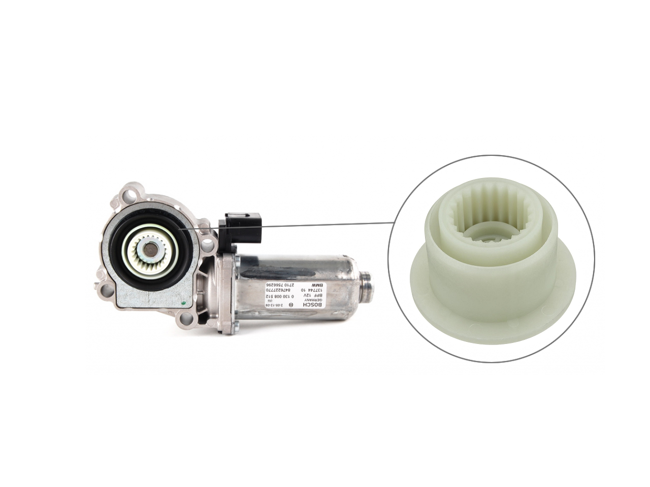 Зъбно колело за серво мотор на раздатъчна кутия Land Rover Discovery LR4