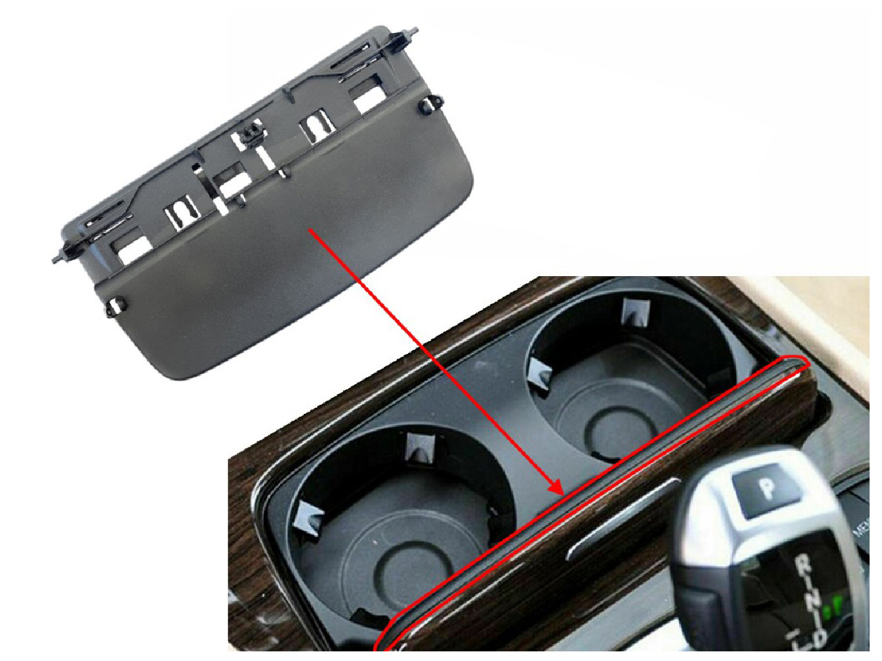 Основа на капаче за поставка за чаши BMW 7 F01