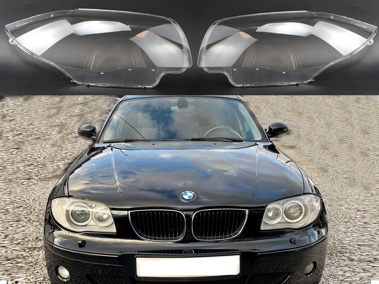 Стъкла за фарове на BMW 1 E87