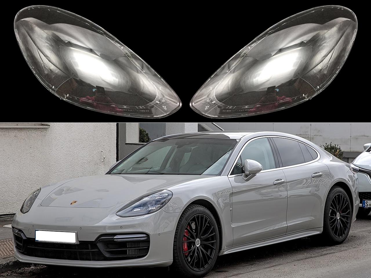Стъкла за фарове на Porsche Panamera 971 MK2