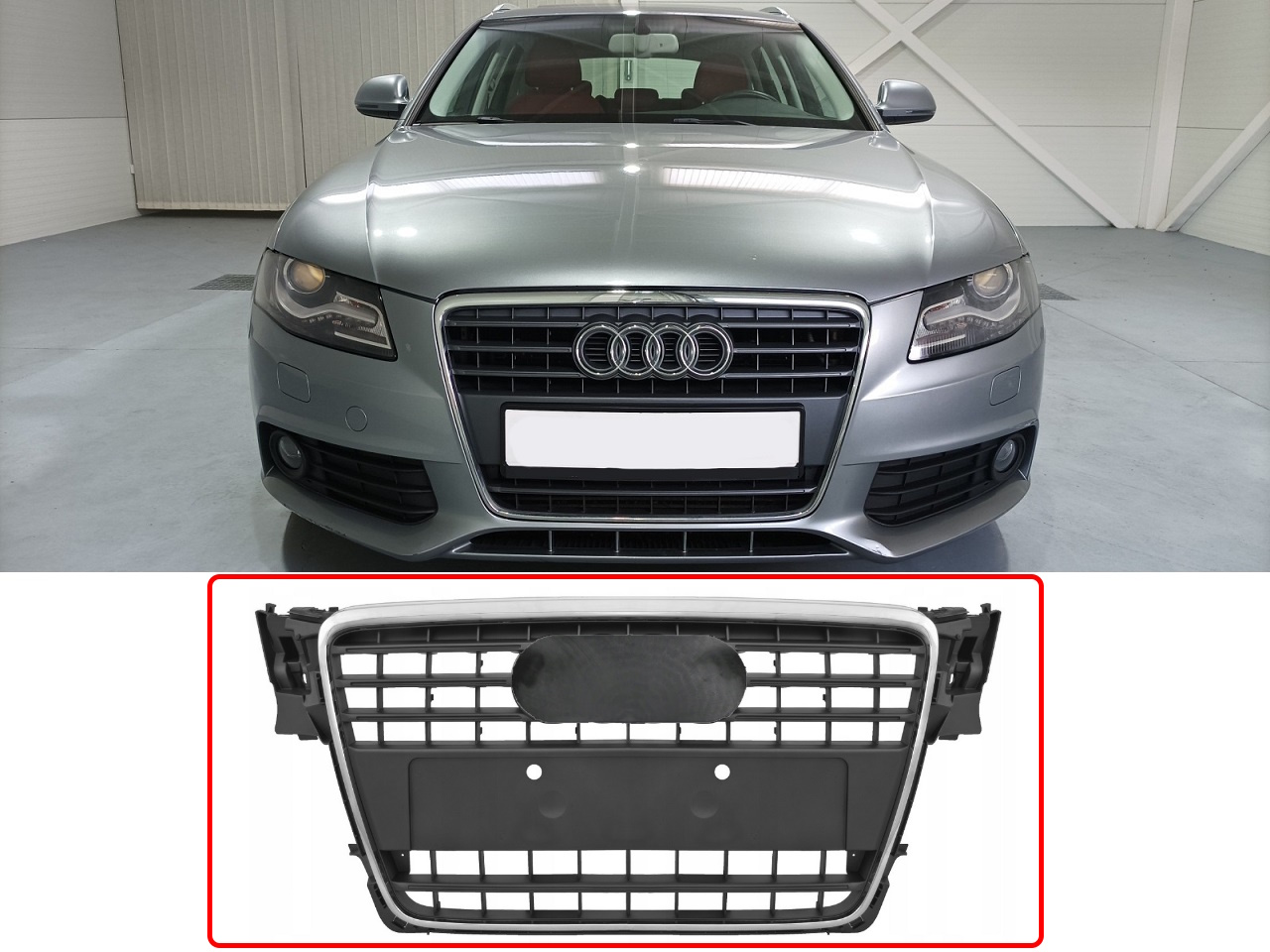 Предна решетка за Audi A4 B8 Предна решетка за Audi A4 B8