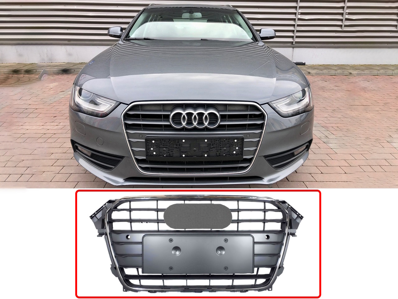 Предна решетка за Audi A4 B8 Предна решетка за Audi A4 B8